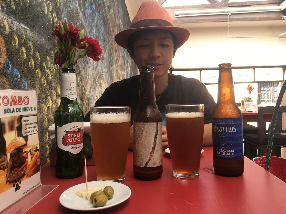 メキシコ・チアパス州サンクリストバルの地ビールの写真