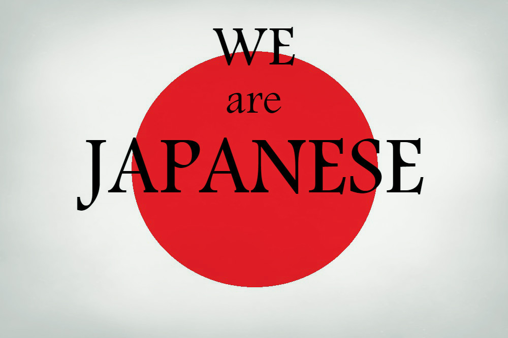 we are japanese.