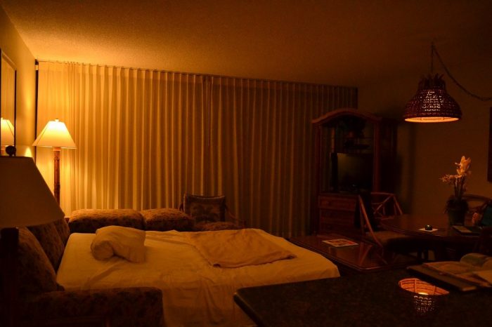 アストンカアナパリショアズホテルの客室の写真