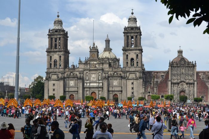 メキシコシティソカロ広場の写真