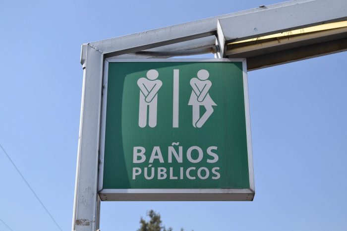 メキシコのトイレ標識の写真