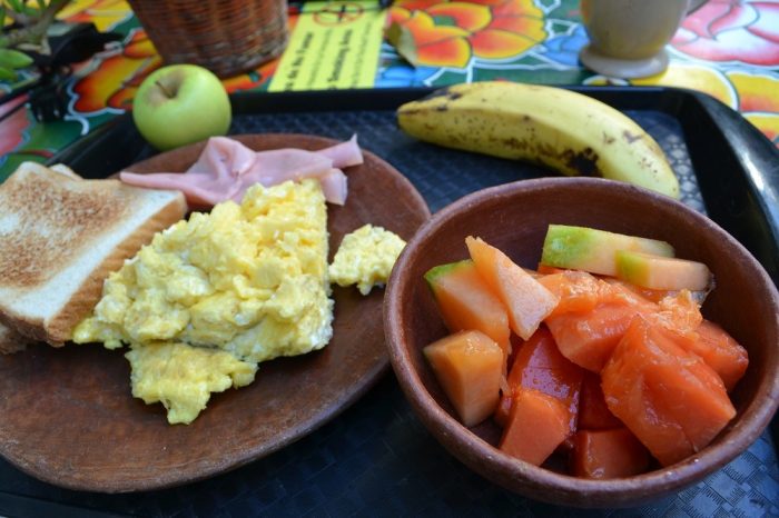 Casa de don Pabloの朝食の写真