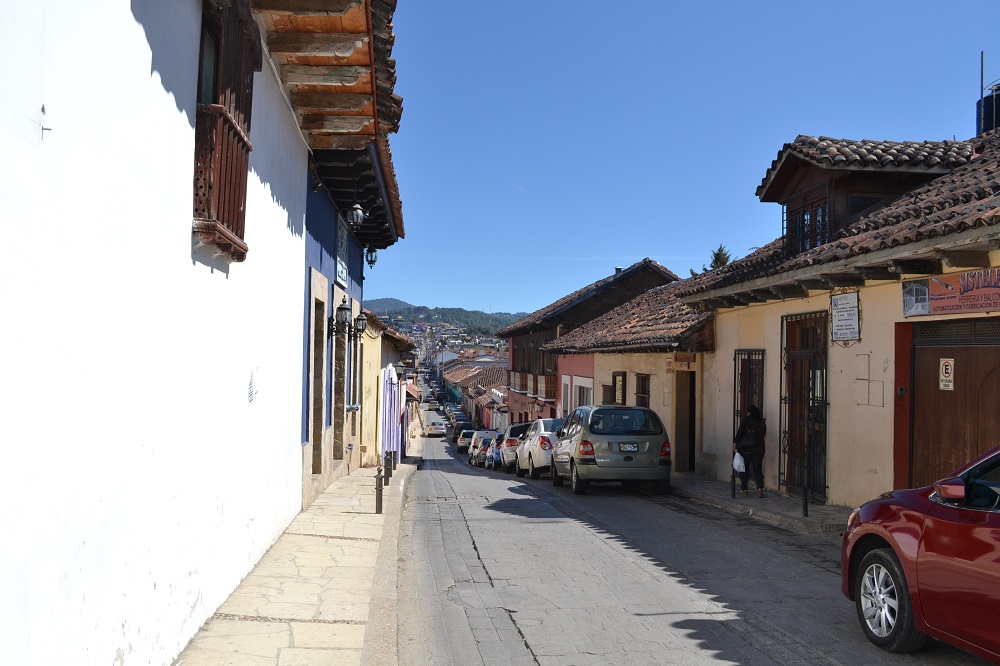 サンクリストバル・デ・ラス・カサスの町並みの写真