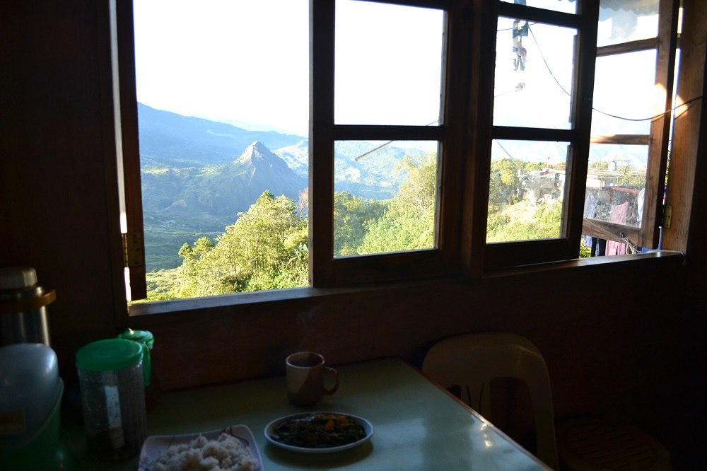 ボウコの食堂の窓の写真