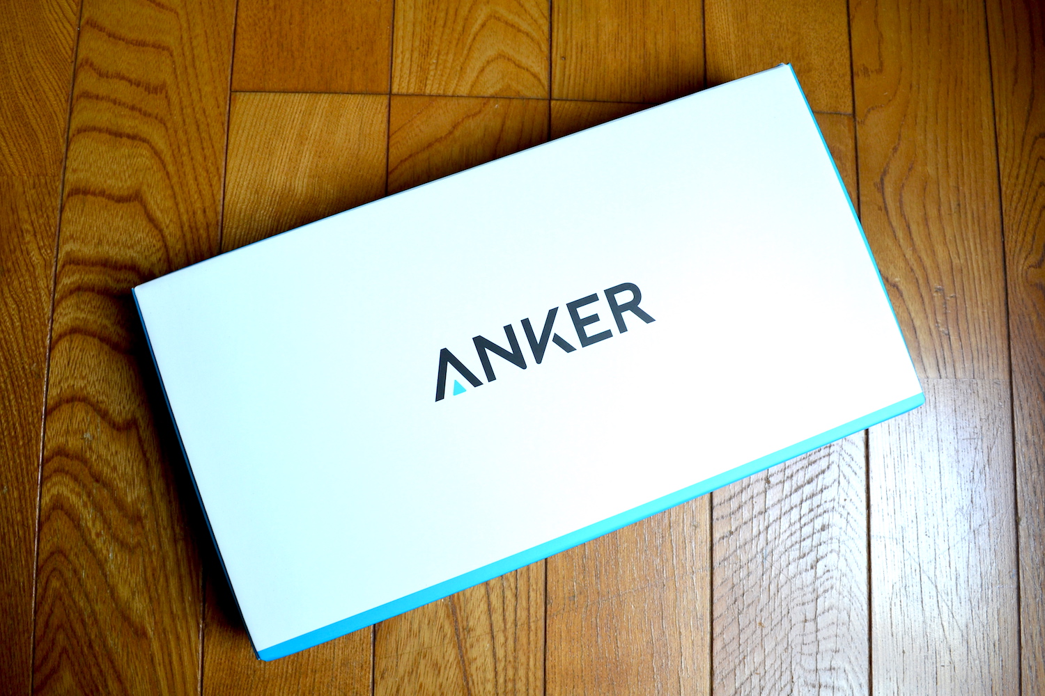 Anker製品の箱パッケージの写真