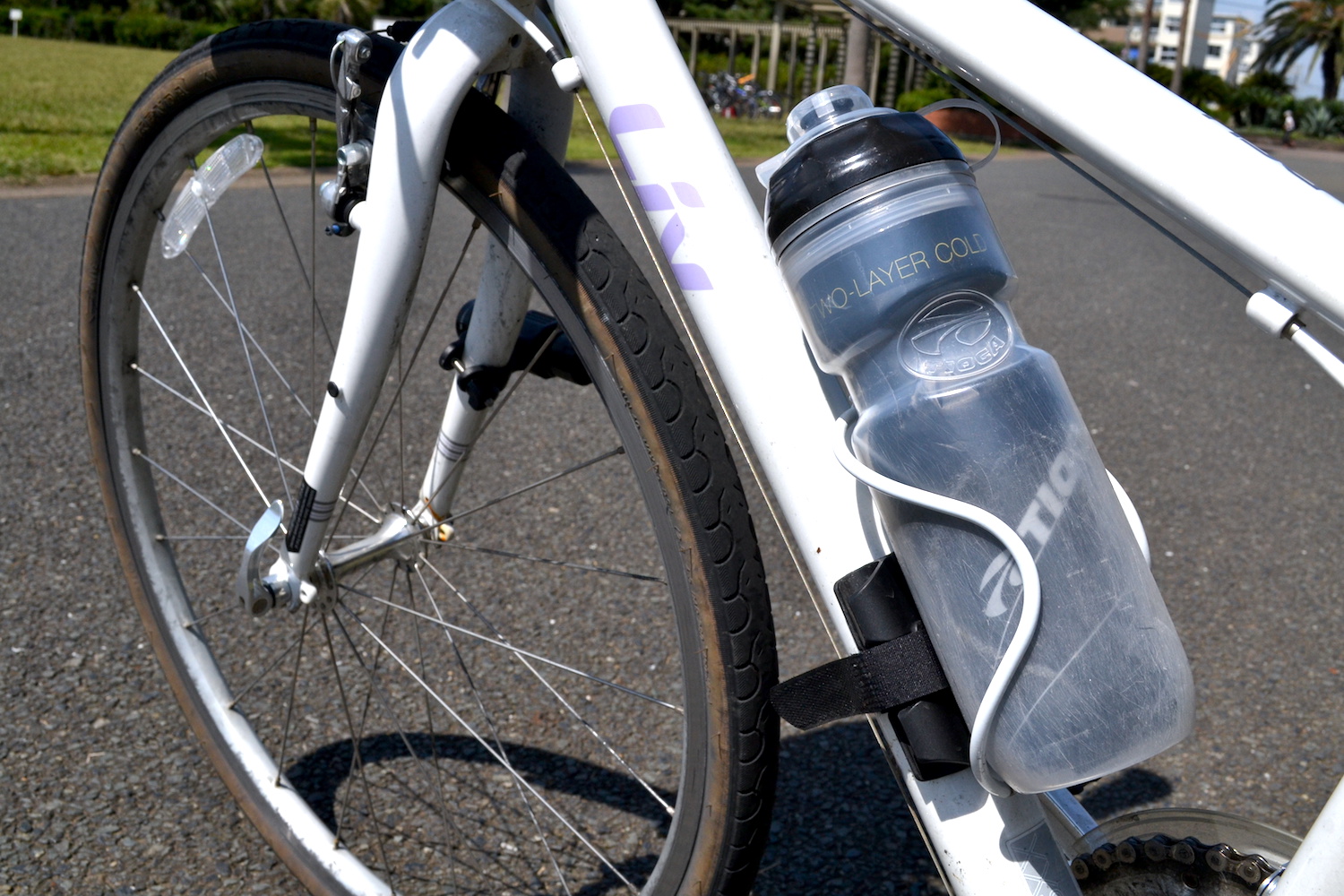 自転車日本一周ドリンクボトル・ホルダーの写真