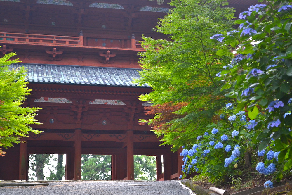和歌山県の真言宗総本山・金剛峯寺大門の写真