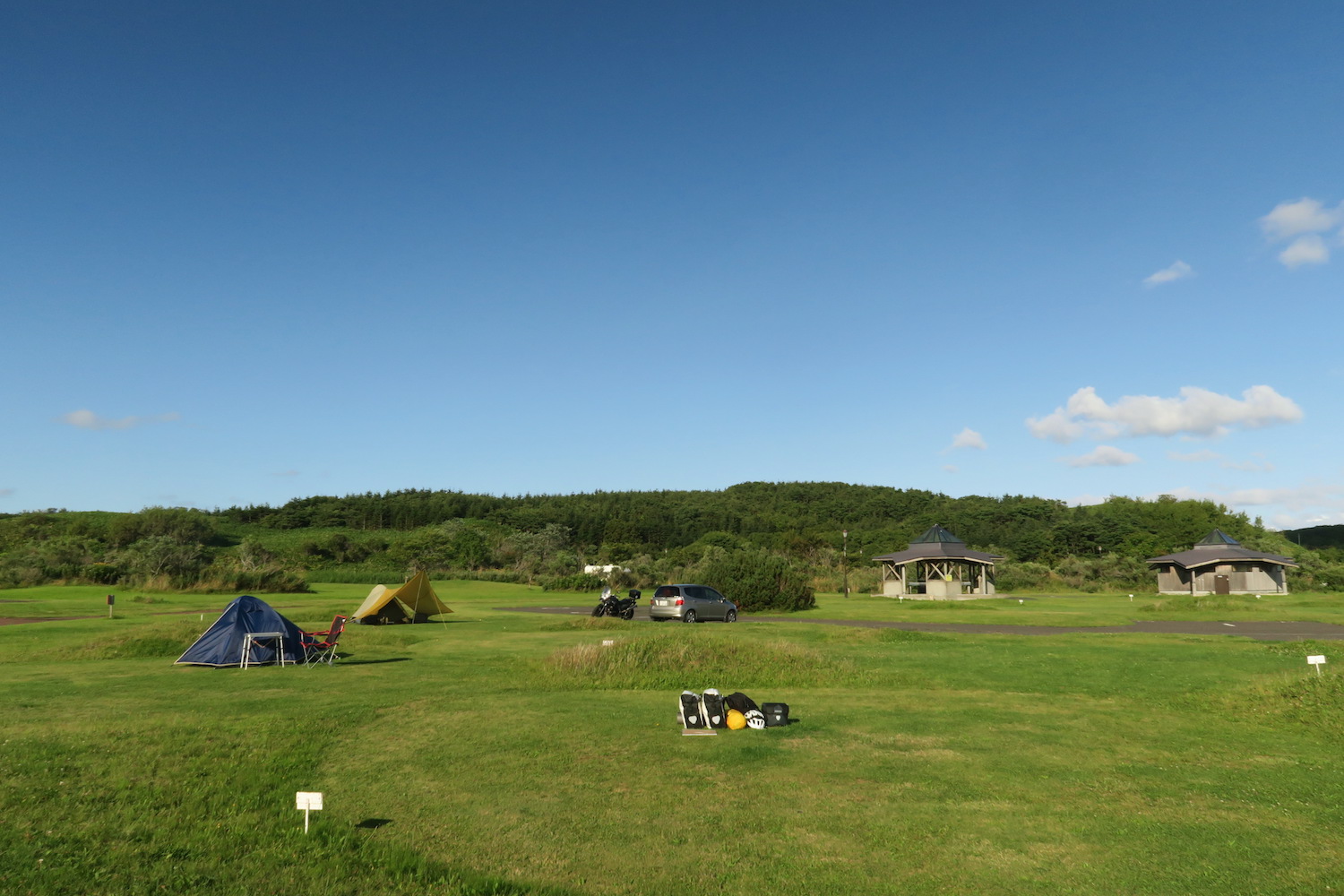 北海道稚内宗谷ふれあい公園キャンプ場の写真